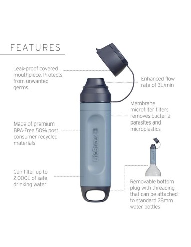 LifeStraw Peak Series Solo Veefilter (mountain...