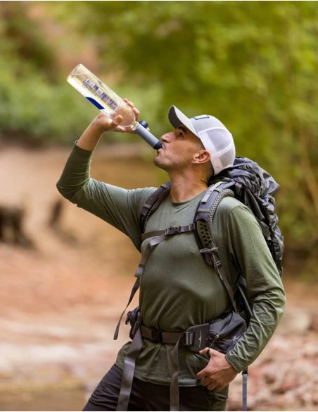 LifeStraw Peak Series Solo Veefilter (mountain blue)