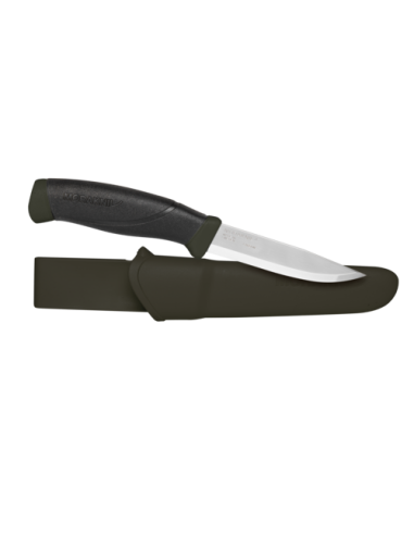 Morakniv Companion MG (C), Multipurpose Knife (Olive Green)