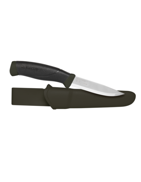Morakniv Companion MG (C), Multipurpose Knife (Olive Green)