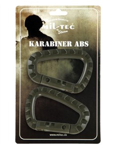 Mil-Tec ABS karabiinid (oliivroheline)