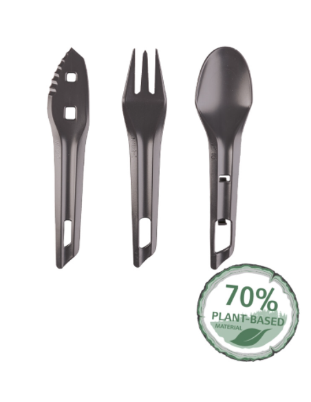 Wildo THE OCYS™ Outdoor cultery set  (gray)