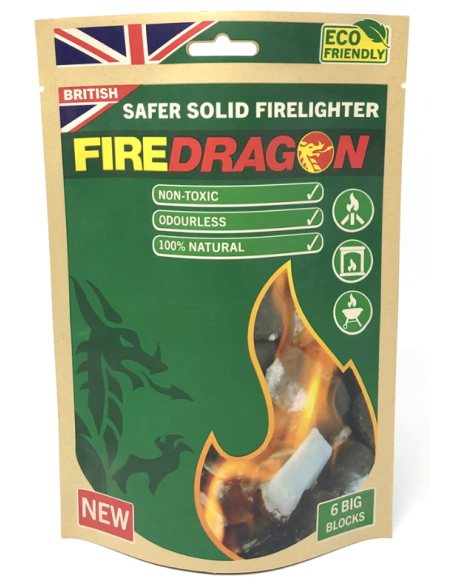 BCB Firedragon süütetabletid (kuus-pakk)