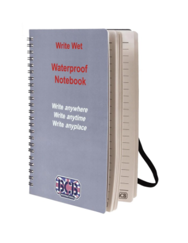 BCB waterproof notebook with PVC cover A5