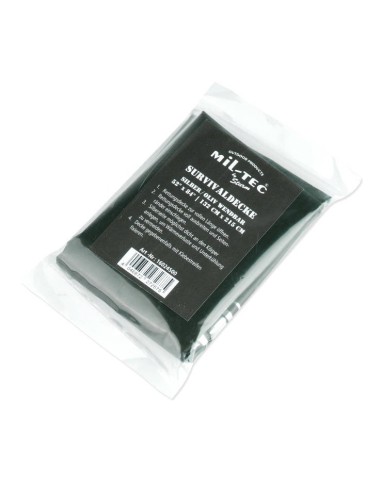 Mil-Tec Emergency Blanket (olive/silver)