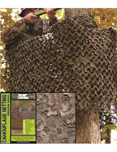 Mil-Tec WOODLAND 3X3M BASIC MILITARY NET