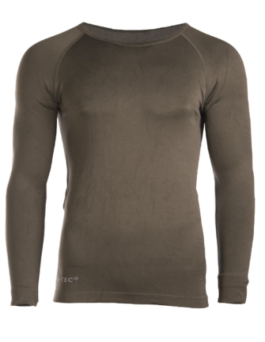 Mil-Tec OD LONG SLEEVE SPORTS SHIRT