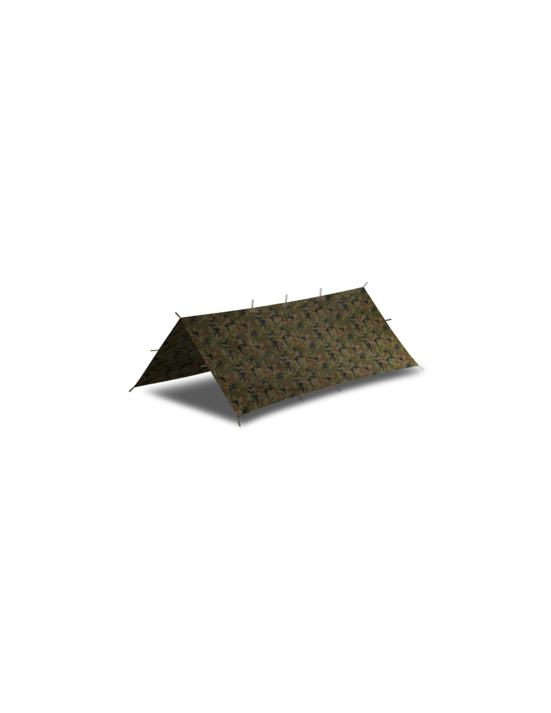 Maglietta Helikon US Woodland Camo: Cotone Resistente, Taglia M