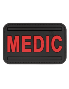 Medic rubber patch (black)