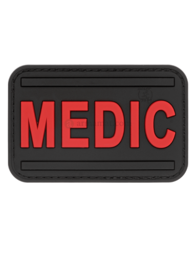 Medic rubber patch (black)