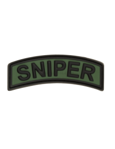 Sniper Tab PVC embleem (roheline)