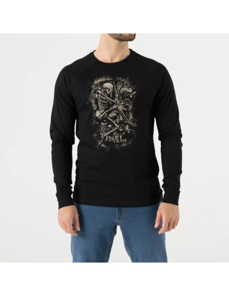 Helikon-Tex T-shirt Long Sleeve (Fight to the grave) Cotton