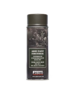 Fosco spray paint Olive drab (RAL6014)