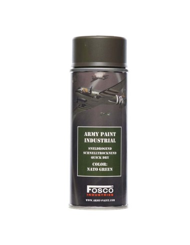 Fosco spray paint nato green