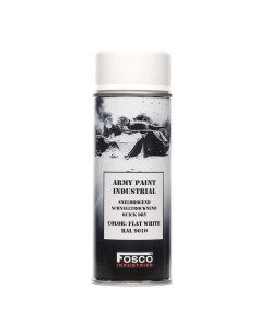 Fosco spreivärv Flat white (RAL9010)