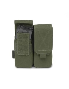 Warrior M4 DOUBLE salvetasku, neljale salvele (oliiv)