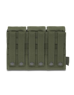 Warrior M4 TRIPLE mag pouch (olive) 2