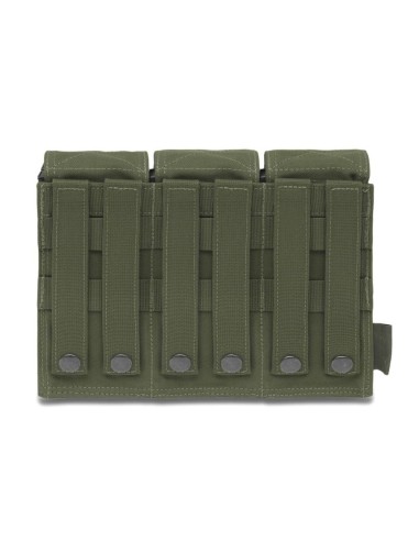 Warrior M4 TRIPLE mag pouch (olive)