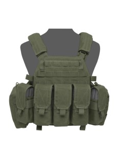 Warrior DCS plaadikandja 5.56 config, klapiga taskud (Oliiv)