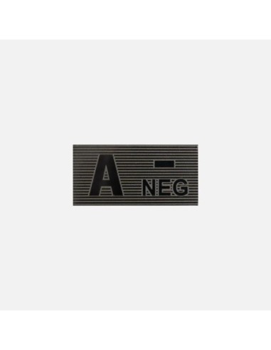 Direct Action Rh- Blood Type Patch Polyester Blend