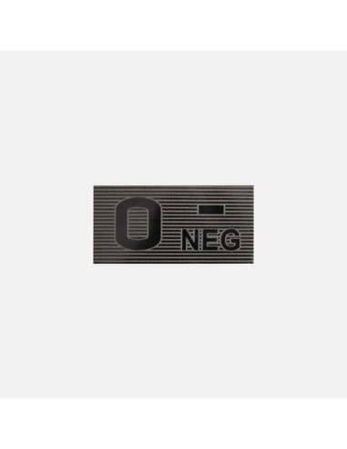Direct Action 0 Rh- Blood Type Patch - Polyester Blend