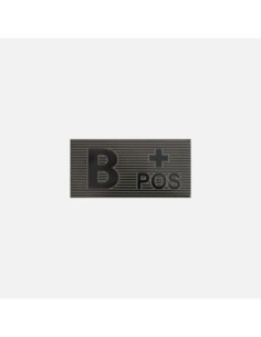 Direct Action B Rh+ Blood Type Patch Polyester Blend