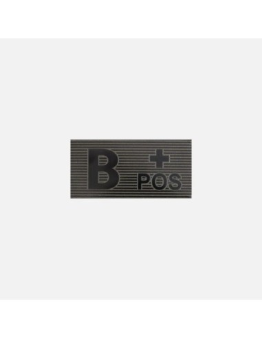 Direct Action B Rh+ Blood Type Patch Polyester Blend