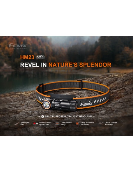 Fenix HM23 V2.0 Pealamp