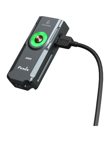 Fenix E06R 3IN1 Laetav Taskulamp/Võtmehoidja