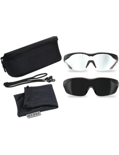 EDGE Overlord Ballistic Glasses Kit (Clear + Dark Lens)