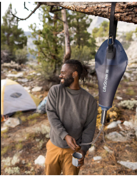 Lifestraw veefilter Peak gravity 3L (tumehall)