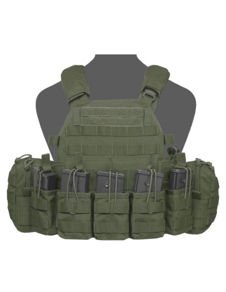Warrior DCS DA plaadikandja G36 config (oliivroheline)
