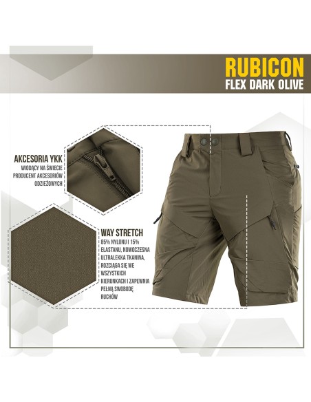 M-TAC Rubicon Flex Shorts 4-Way Stretch (various colors)