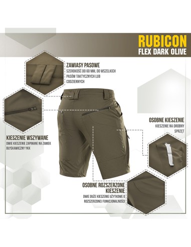 M-TAC Rubicon Flex Shorts 4-Way Stretch...