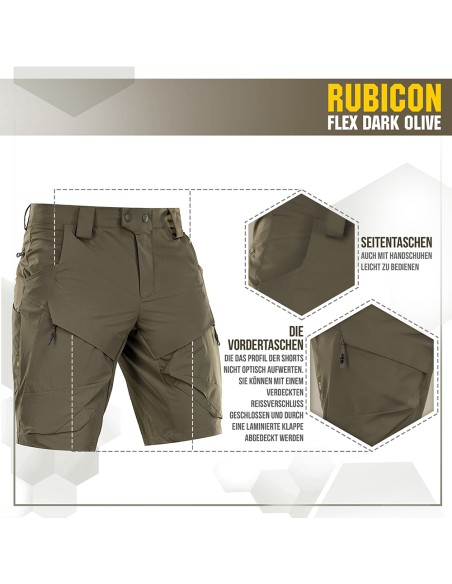 M-TAC Rubicon Flex Shorts 4-Way Stretch (various colors)