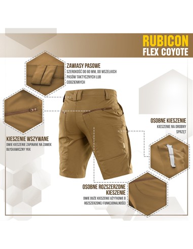 M-TAC Rubicon Flex Shorts 4-Way Stretch...
