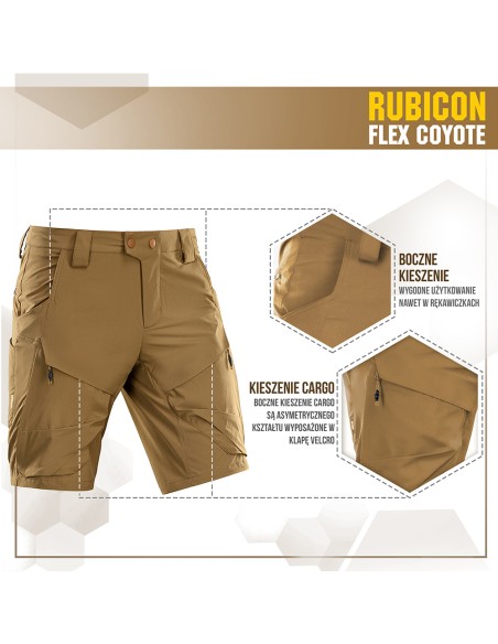 M-TAC Rubicon Flex Shorts 4-Way Stretch (various colors)