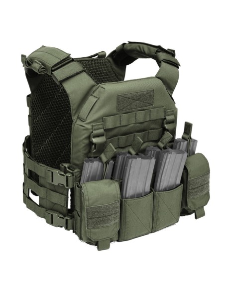 Warrior Recon Plaadikandja ja Pathfinder Chest Rig kombo