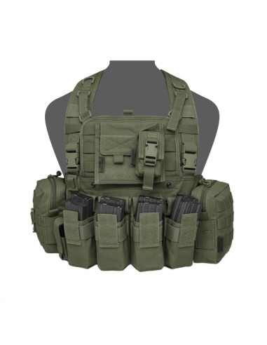 Warrior 901 Elite Ops Bravo M4 Chest Rig - oliiv