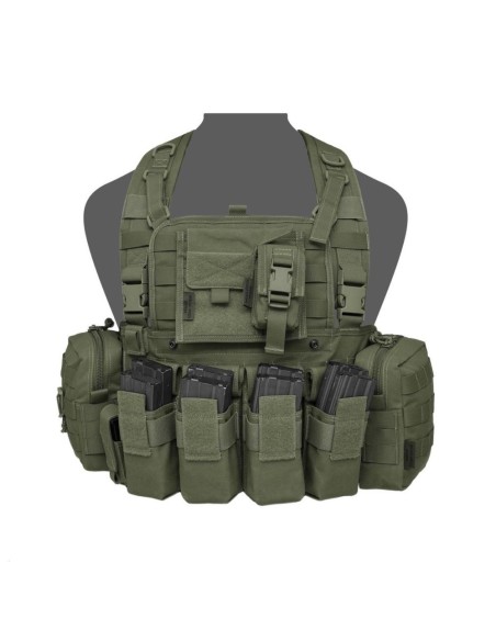 Warrior 901 Elite Ops Bravo M4 Chest Rig - olive