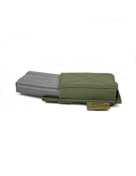 Warrior Single Elastic Mag Pouch - olive