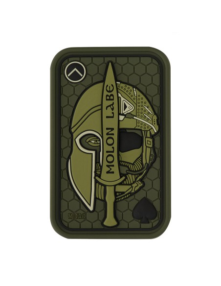 M-TAC Molon Labe Ace 3D PVC Embleem (erinevad värvid)