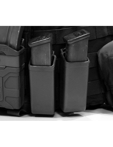 Warrior Polümeerist 9mm Püstoli salvetasku - Black