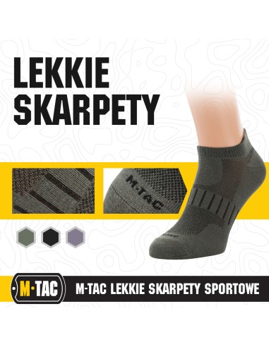 M-TAC Light Sports Socks (various colors)