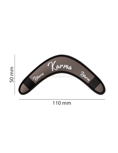 Karma Returns Rubber Patch