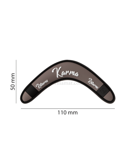 Karma Returns Rubber Patch