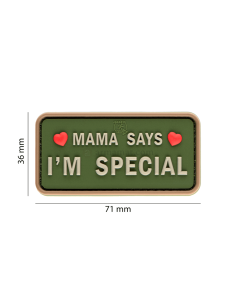 Mama Says I'm Special Rubber Patch 2