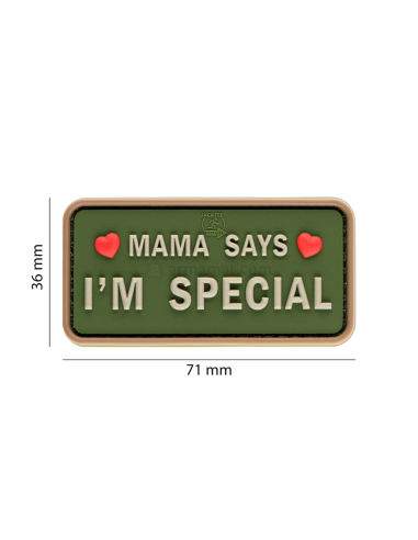 Mama Says I'm Special Rubber Patch