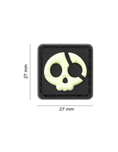Halloween Pirate Rubber Patch