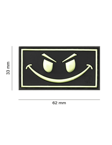 Evil Smile Rubber Patch
